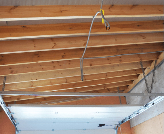 Garage Door Rails Installation