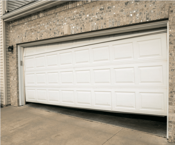 Off-track Garage Door