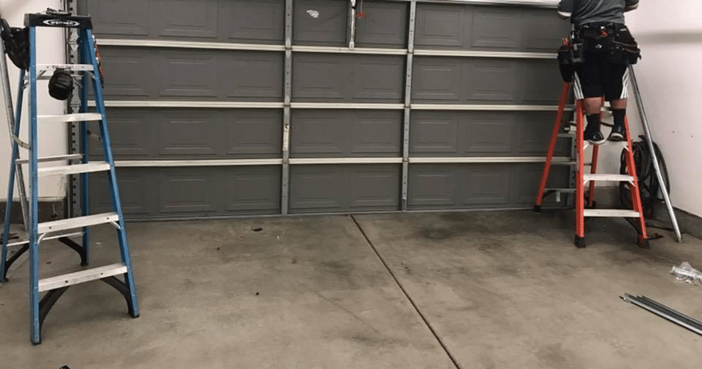 Can I service my own garage door?