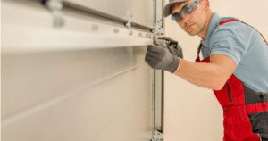 How to realign a garage door?