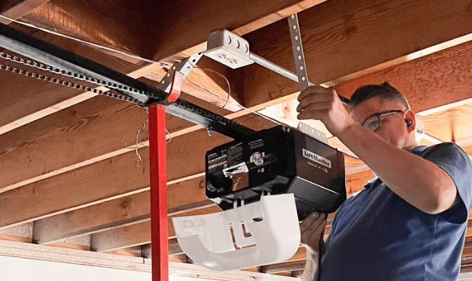Adjusting a LiftMaster Garage Door Opener